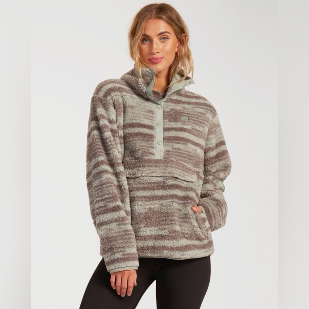 Billabong- A/DIV Switchback - Furance Fleece Sweatshirt for Women